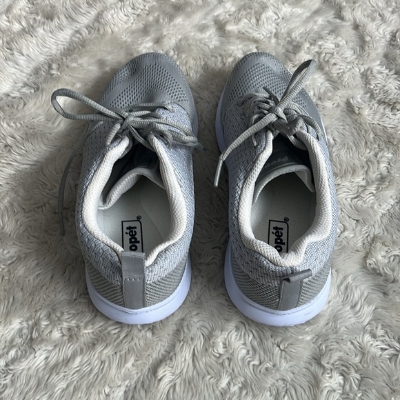 Propet Gray knit Athletic Sneakers woman’s‎ size 7.5 - Picture 4 of 4
